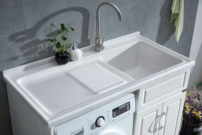 Diamond Stone Flat Top Laundry Cabinet best