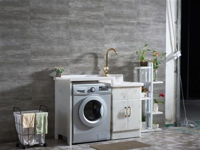 Artificial Jade Laundry Cabinet