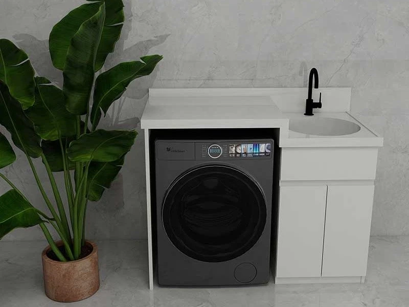 Seamless Solid Surface Bathroom Vanity
